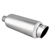 DC Sports Universal Round Muffler - Image 2