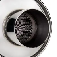 DC Sports Universal Round Muffler 2.5" Inlet 2.5" Outlet - Image 5