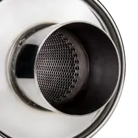 DC Sports Universal Round Muffler 2.5" Inlet / 3" Outlet - Image 5