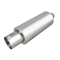 DC Sports Universal Round Muffler - Image 1